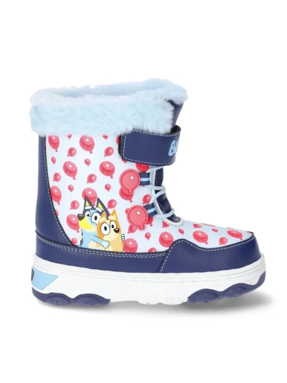 Bluey Snow Boots Toddler Size 7 8 9 10 11 or 12 Brand New